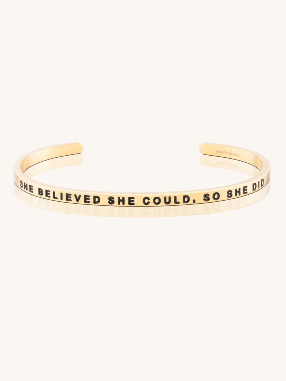 MantraBand She Believed She Could, So She Did Bracelet